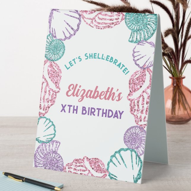 Seashell Girls Birthday (In SItu (Table))