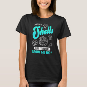 Seashell Hunter Sea Shell Collector Shelling & Bea T-Shirt