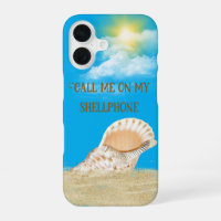 Seashell In Sand In Sunshine