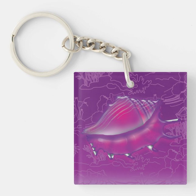 Seashell Key Ring (Front)