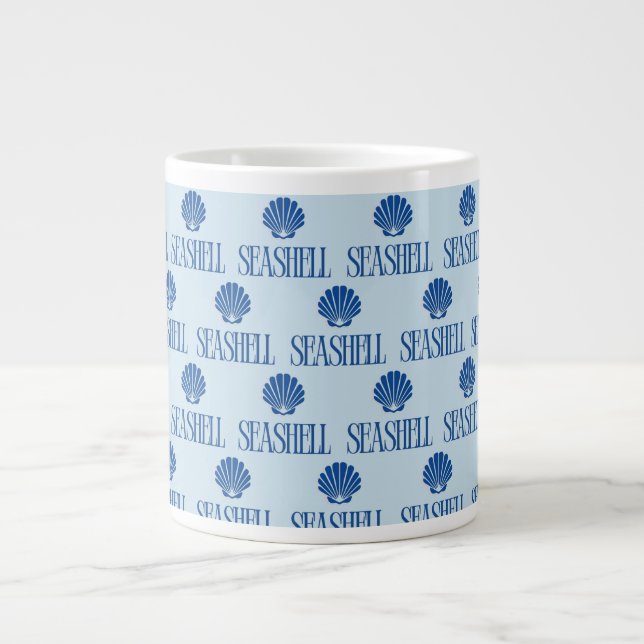 Seashell Large Coffee Mug (Front)