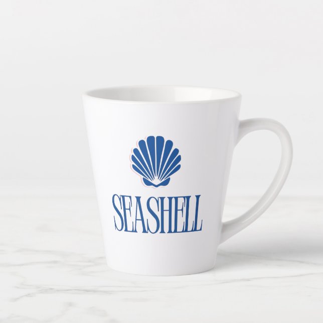 Seashell Latte Mug (Right)