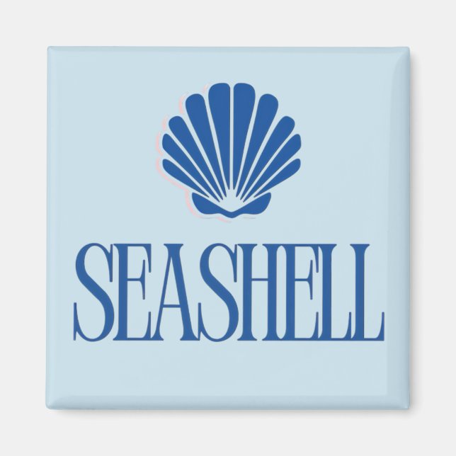Seashell Magnet (Front)