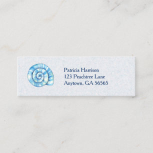 Seashell Ocean Themed Business Card