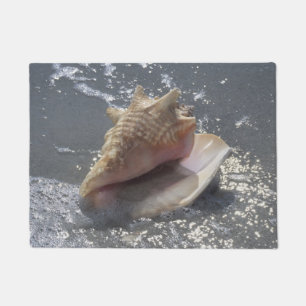 Seashell On Beach Sanibel Island, Florida Doormat