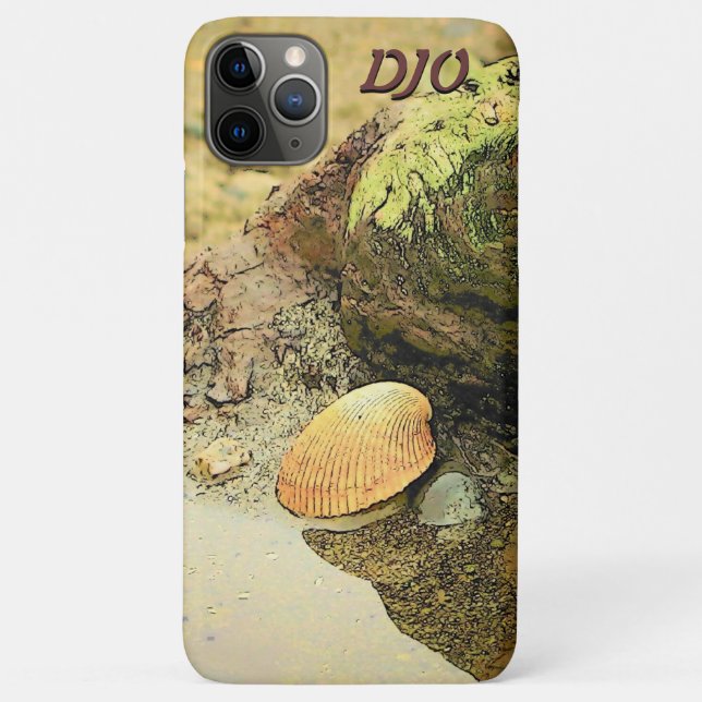 Seashell on Driftwood Case-Mate iPhone Case (Back)