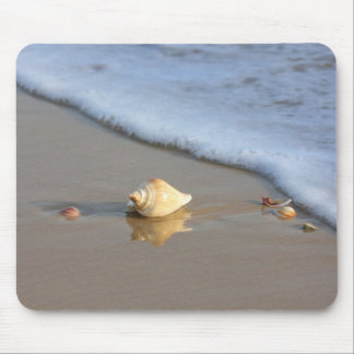 Seashell on the Beach Mouse Pad