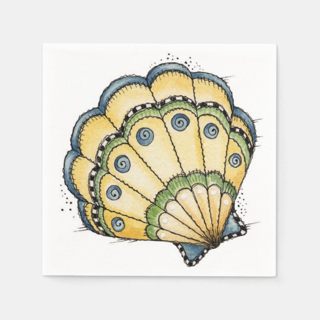 Seashell - Paper Napkins (Front)