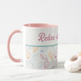 Seashell Pattern Mug