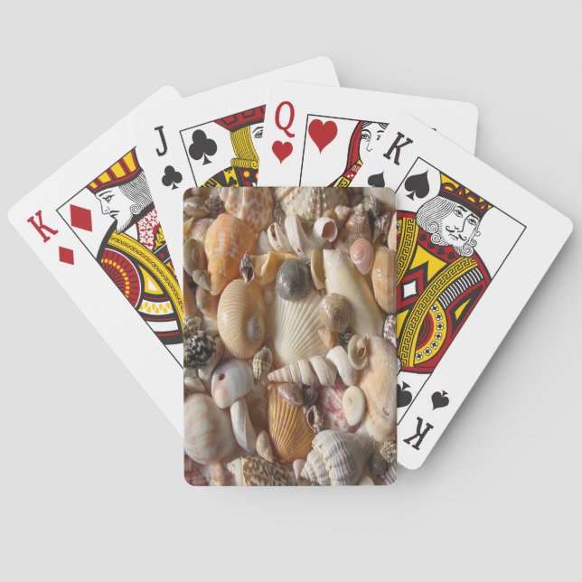 Seashell Playing Card Deck (Back)