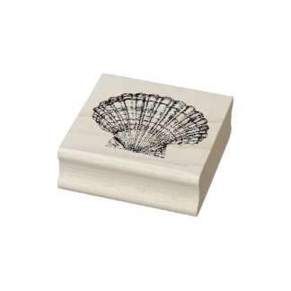 Seashell Rubber Stamp