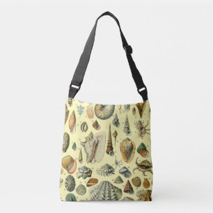 Seashell Shell Mollusk Clam Elegant Classic Art Crossbody Bag