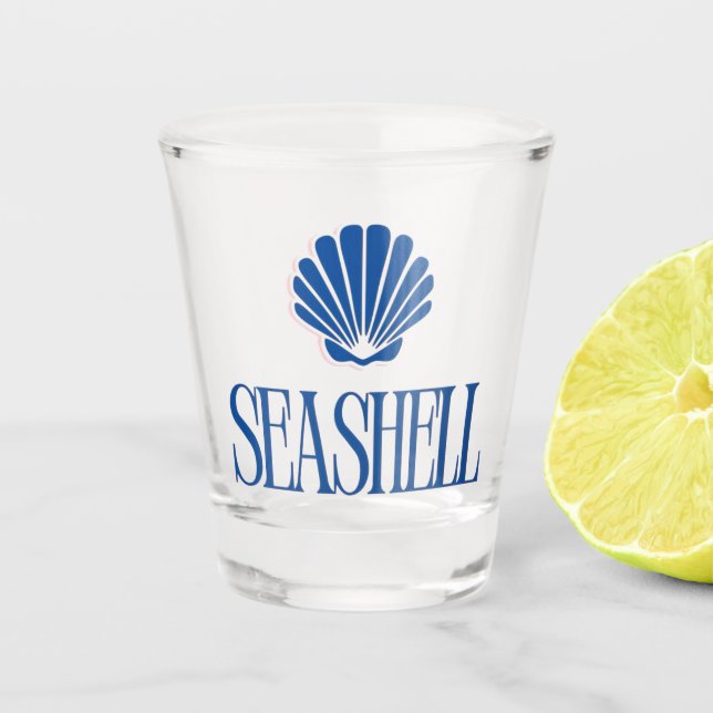 Seashell Shot Glass (Front)