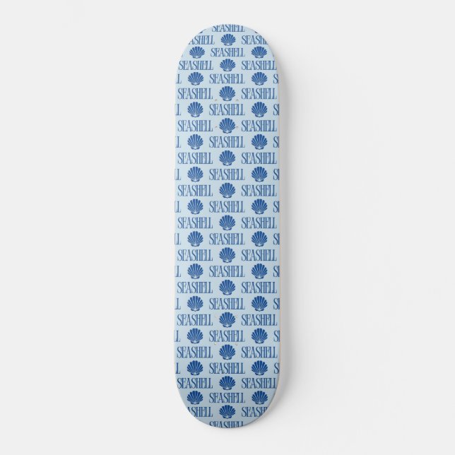 Seashell Skateboard (Front)