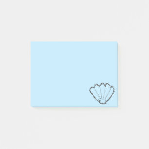 Seashell Sketch Post-it Notes