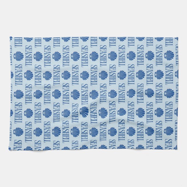 Seashell Tea Towel (Horizontal)