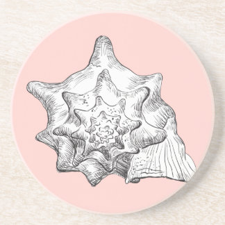 Seashell Throw Pillow Coaster