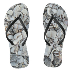 Seashell Tides Pattern Thongs
