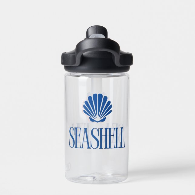 Seashell Water Bottle (Back)