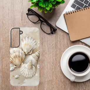 Seashell Watercolor Coastal Samsung Galaxy Case