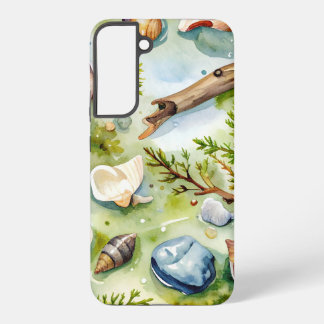 Seashell Watercolor Nature Samsung Galaxy Case