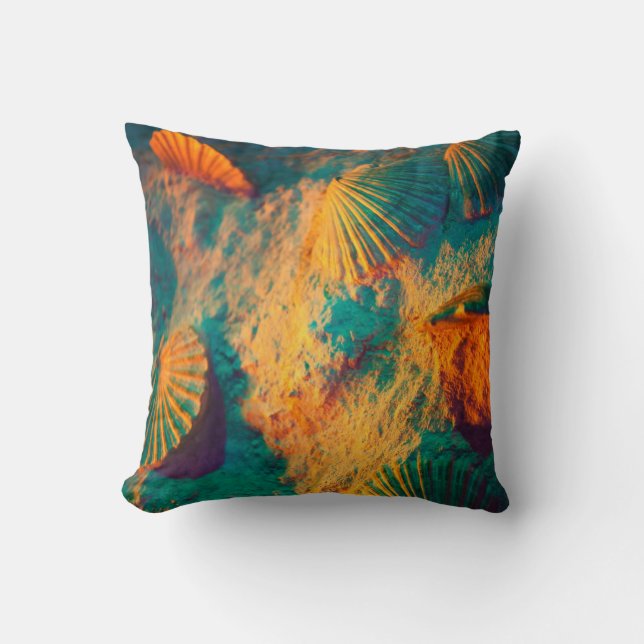 Seashells and Sand Cushion (Front)