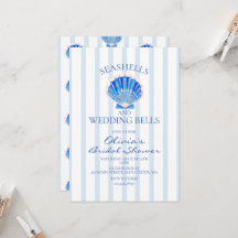 Seashells and Wedding Bells Preppy Bridal Shower