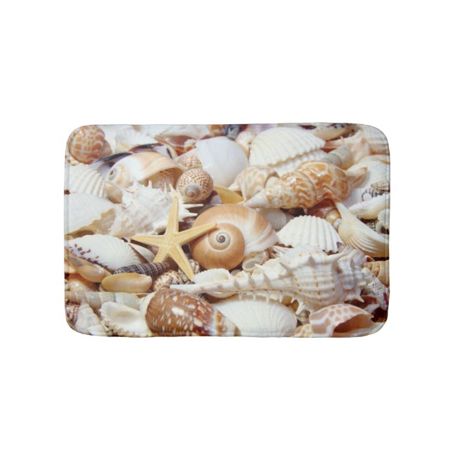 Seashells Bath Mat (Front)