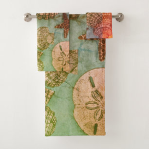 Seashells Bath Towel Set