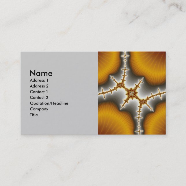 Seashells Business Card (Front)