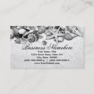 Seashells Business Cards