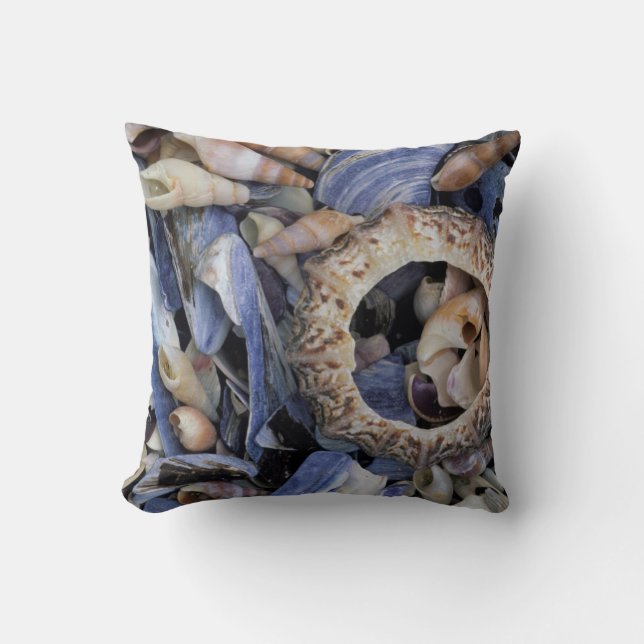 Seashells, Cape Town, Western Cape Cushion (Front)