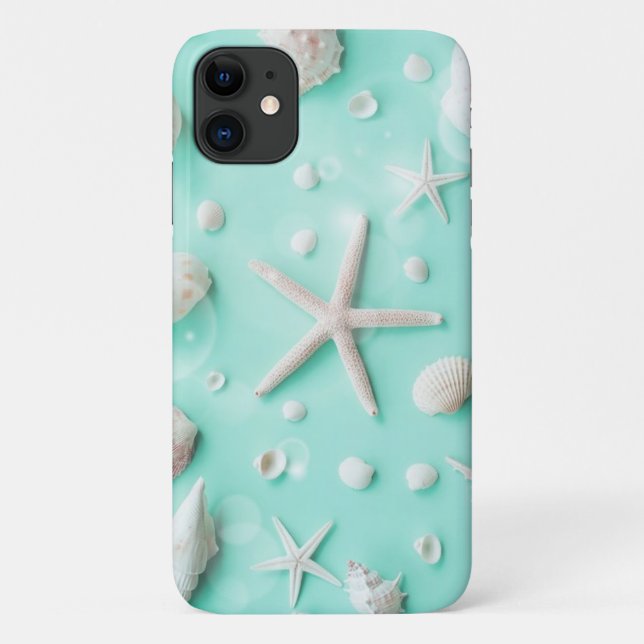 Seashells   Case-Mate iPhone case (Back)