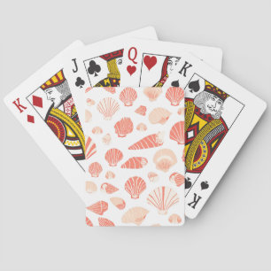 Seashells Cute Ocean Beach Playing Cards