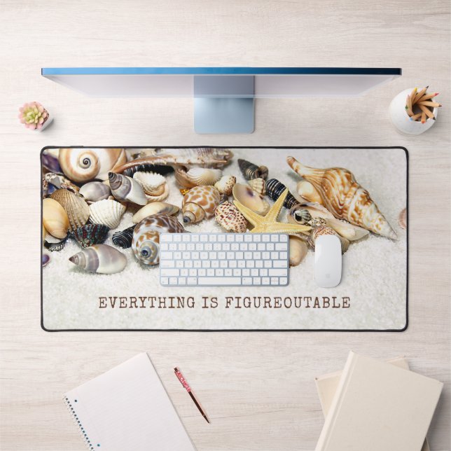 Seashells Desk Mat (Office 1)