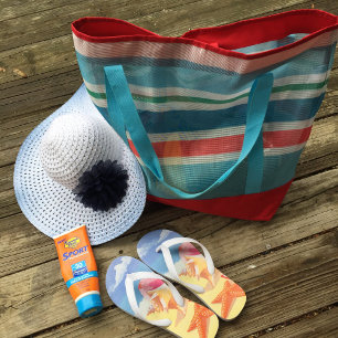 Seashells Flip Flops