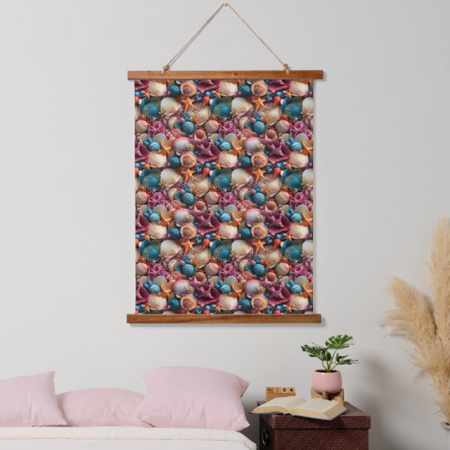 Seashells Hanging Tapestry (Bedroom)