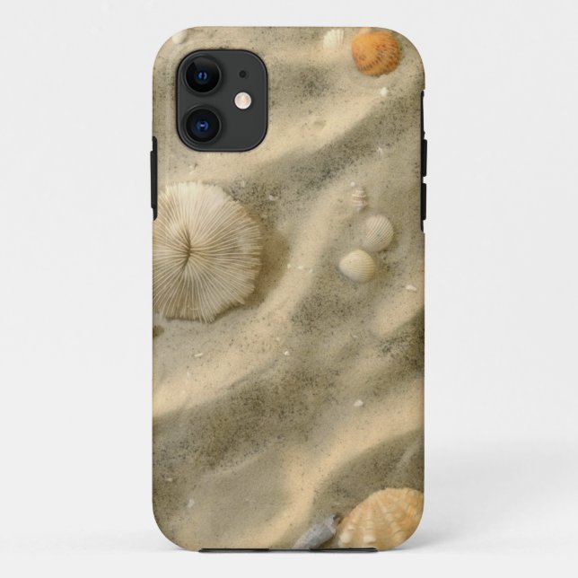 Seashells In Sand Case-Mate iPhone Case (Back)