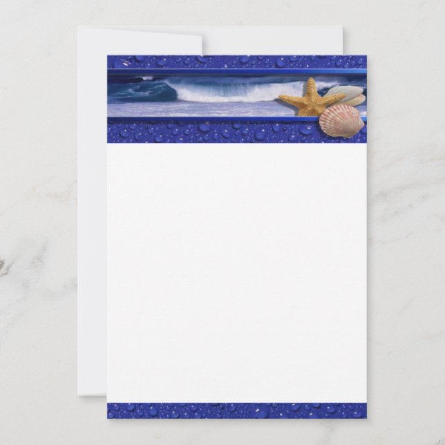 Seashells Invitation (Front)