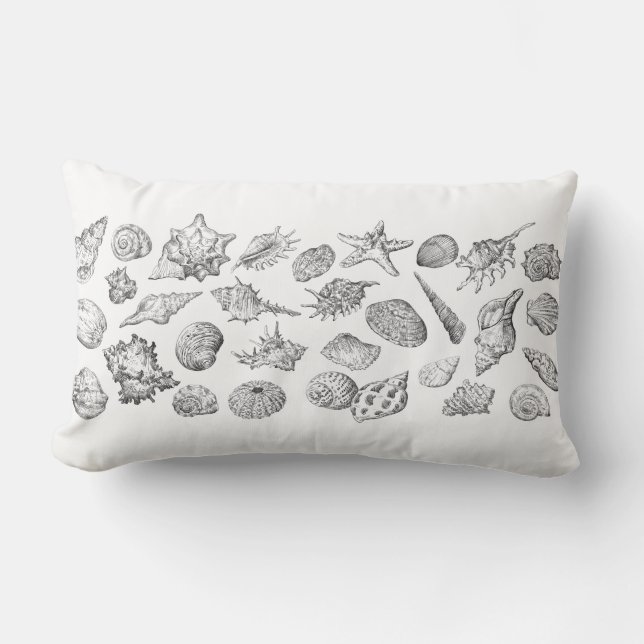 Seashells Lumbar Cushion (Front)