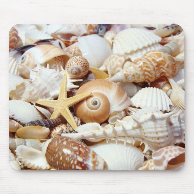 Seashells Mouse Pad (Front)