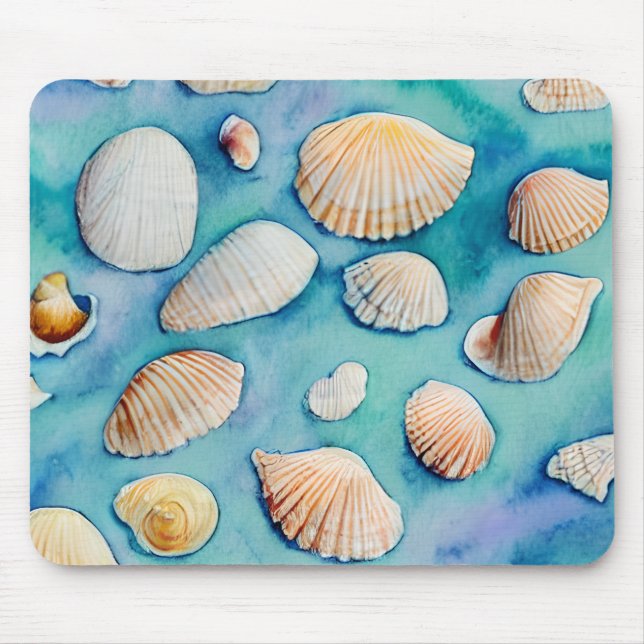 Seashells Mousepad (Front)