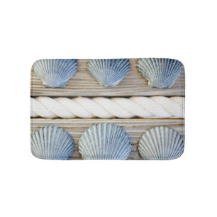 Seashells   New York City Bath Mat