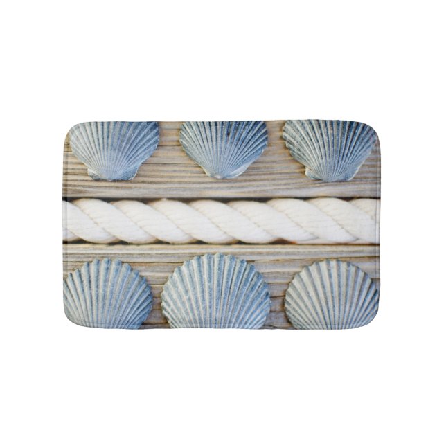 Seashells | New York City Bath Mat (Front)