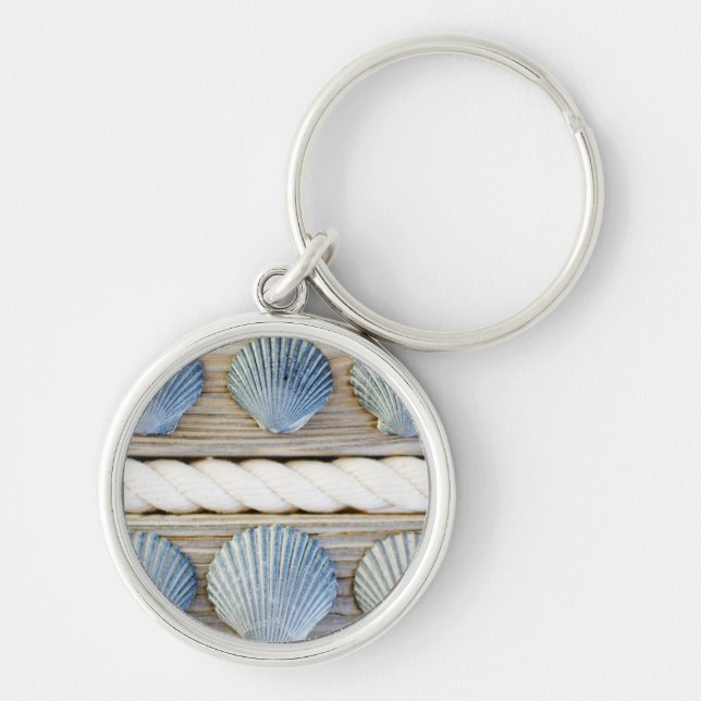 Seashells | New York City Key Ring (Front)