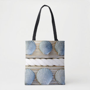 Seashells New York City Tote Bag