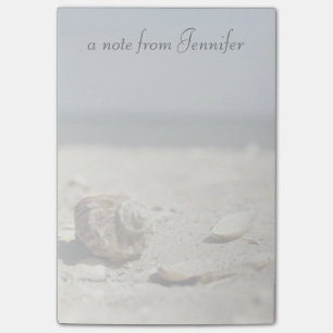 Seashells On Sand By The Sea Post-it Notes