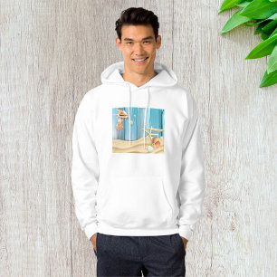 Seashells On Sand Hoodie