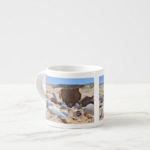 Seashells on the Beach by Shirley Taylor Espresso Cup