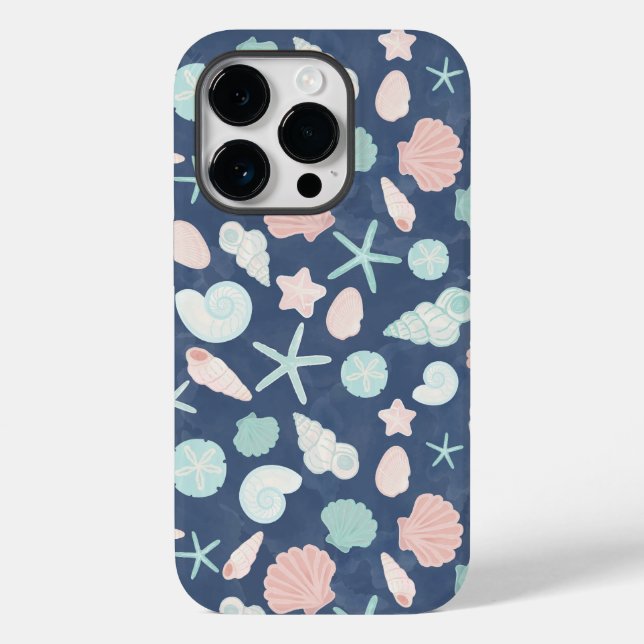 seashells pattern Case-Mate iPhone case (Back)